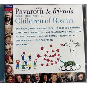 Luciano Pavarotti | CD | Together for the children of Bosnia. Pre-owned. Tested.